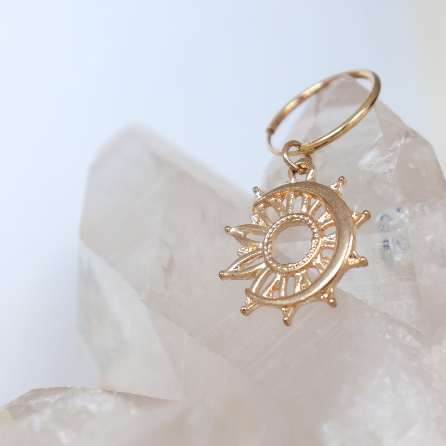 ella celestial hoop earrings