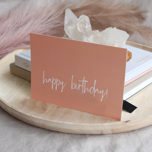 HAPPY BIRTHDAY