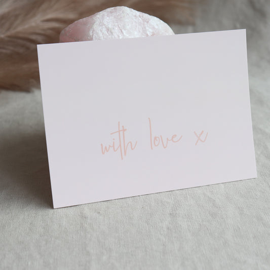 WITH LOVE