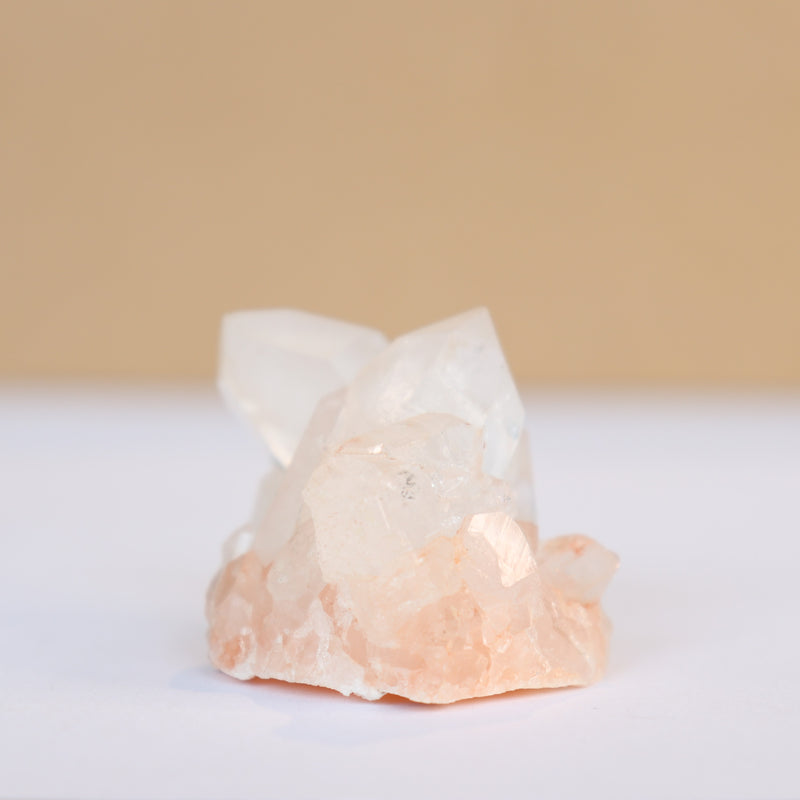pink himalayan quartz - J