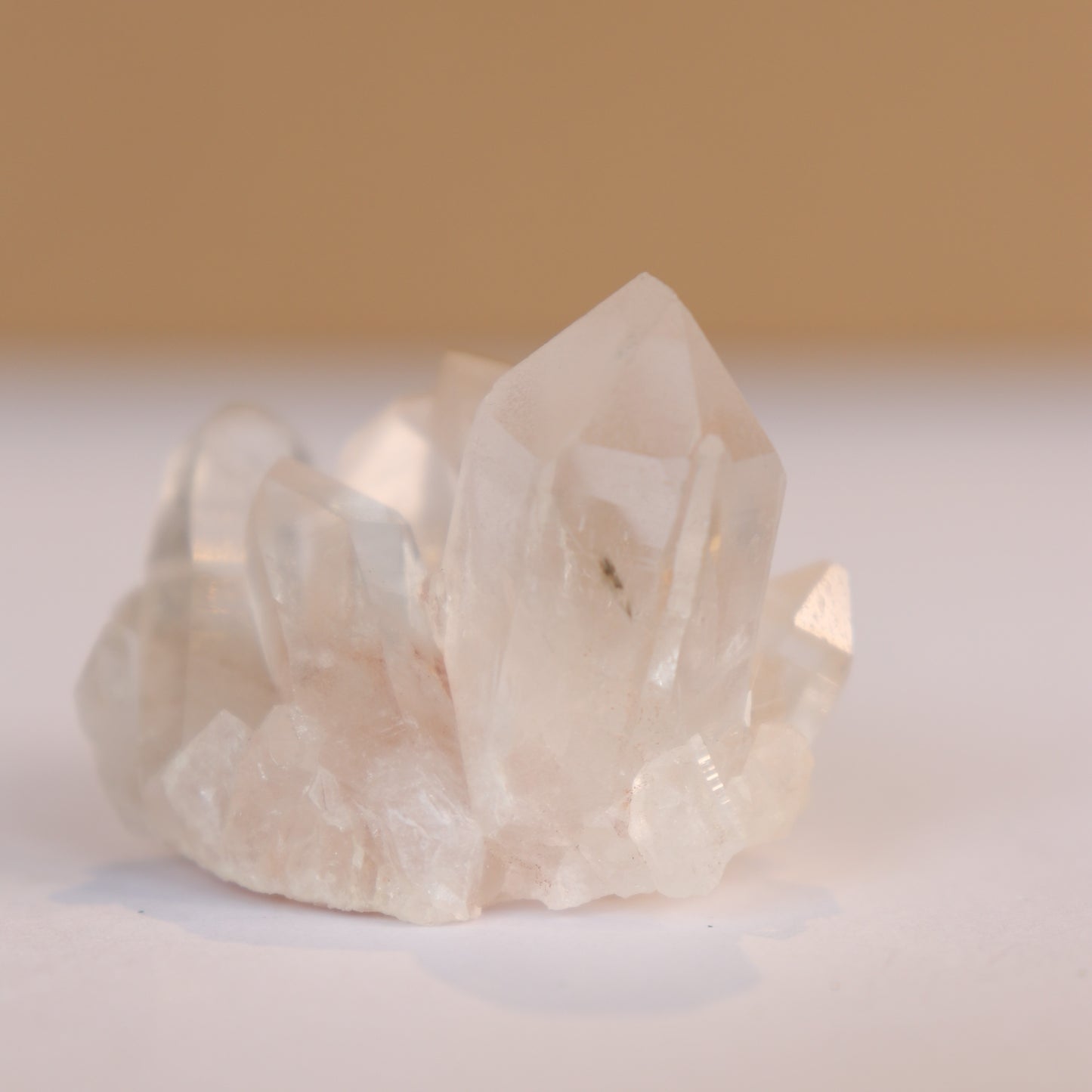 pink himalayan quartz - I