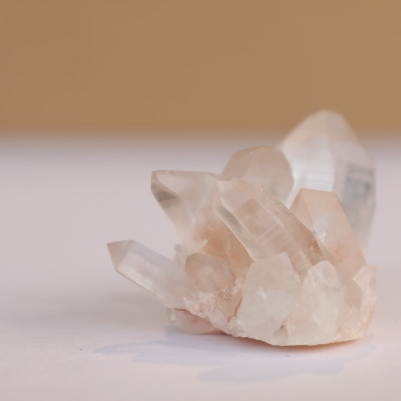 pink himalayan quartz - I