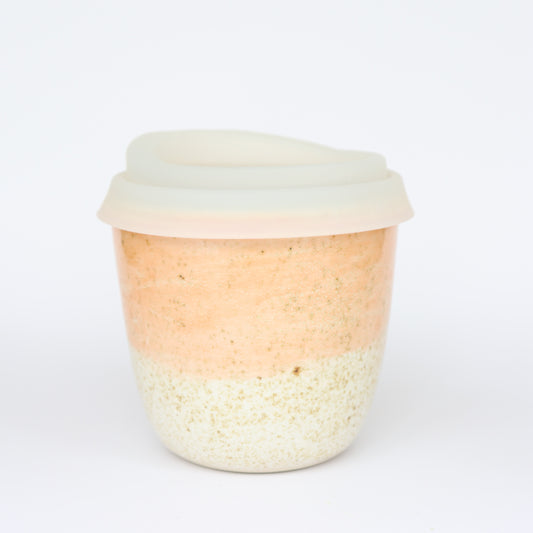 pottery keep cup - short