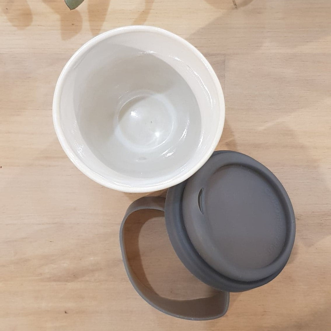 pottery keep cup - tall